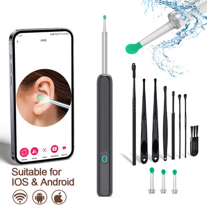 Wireless ear wax cleaner